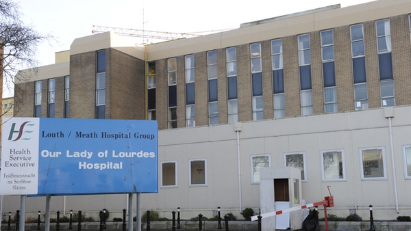 The cyclist was treated for his injuries at Our Lady of Lourdes Hospital in Drogheda