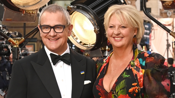 Hugh Bonneville and Lulu Williams, pictured at the world premiere of Downton Abbey: A New Era in London in April 2022