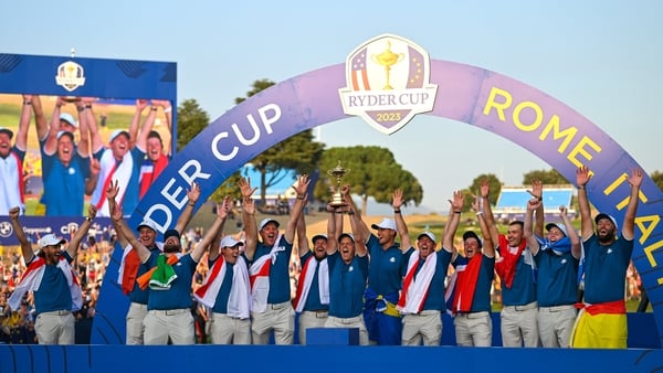Europe won the Ryder Cup for the seventh successive time at home