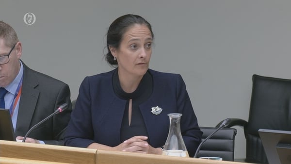 Minister Catherine Martin told the committee that 'comprehensive and far reaching examinations' of RTÉ are under way