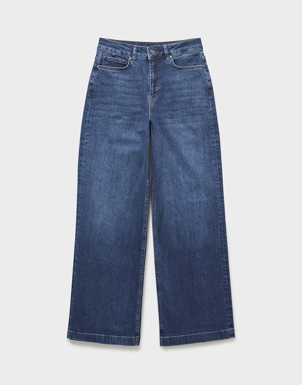 Crew Clothing Parker Wide Leg Jeans