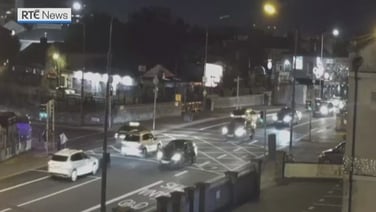 CCTV before hit-and-run of on Phibsborough Road