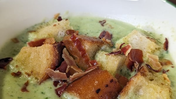 Kevin Dundon's potatoes and leek soup with toasted bacon croutons: Today