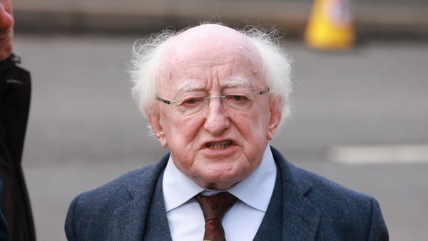 President Higgins said that it would be good if the current situation led to genuine international engagement (File image: RollingNews.ie)