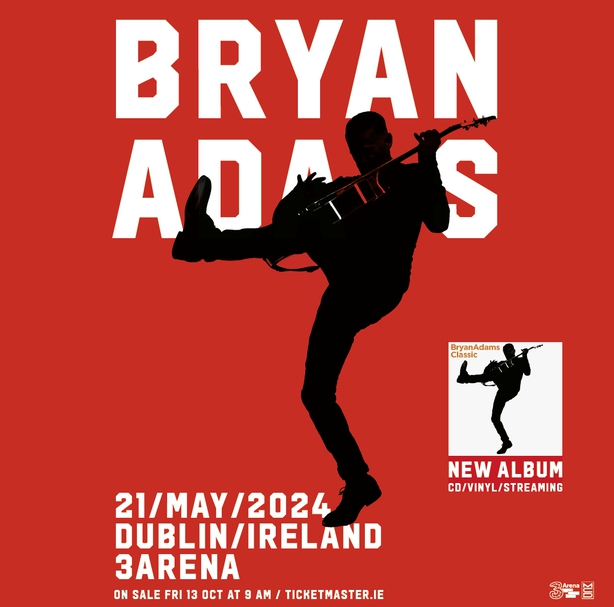 Bryan Adams announces UK arena tour dates for 2022: how to get