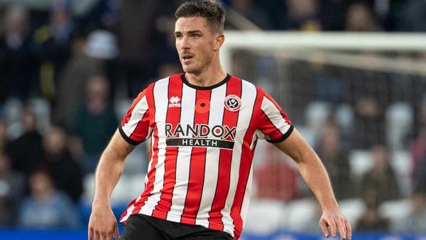 Ciaran Clark in action for Sheffield United last season