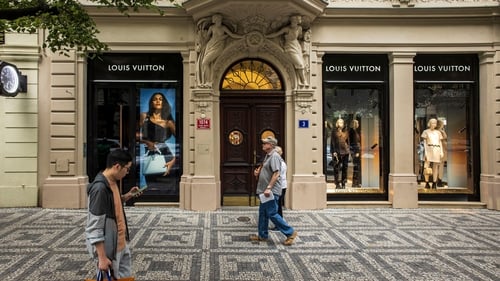 Louis Vuitton shares hit record high after strong sales figures