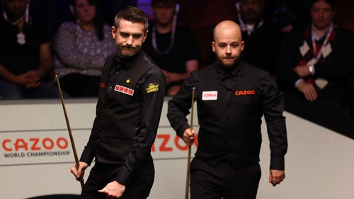 World Snooker Championship: Luca Brecel holds off Mark Selby