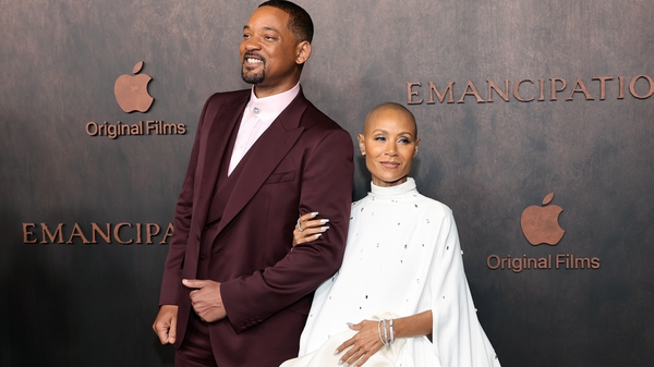 Will Smith and Jada Pinkett Smith, pictured at the premiere of Smith's film Emancipation in Westwood, California in November 2022