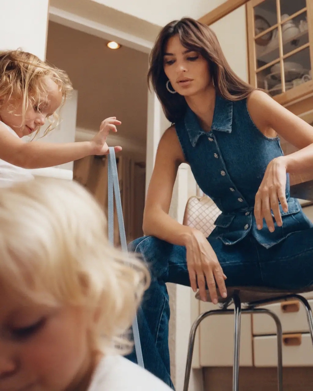 Emily Ratajkowski Just Posed With Her Son in His First Fashion Campaign