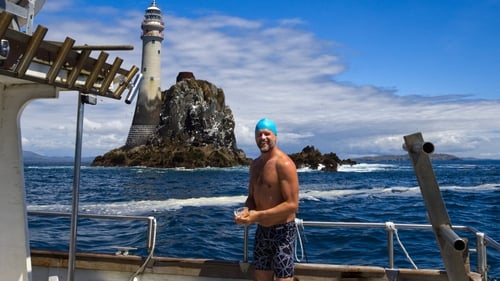 Dave Berry at the Fastnet Lighthouse