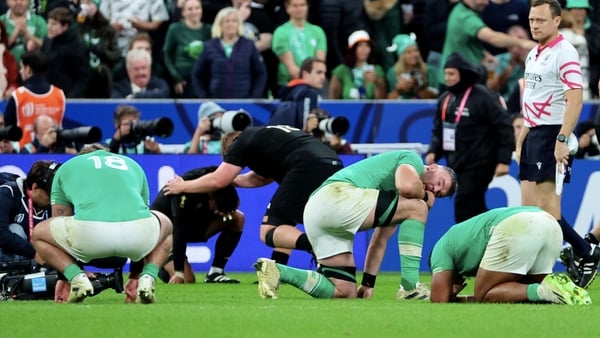 Irish players react to another quarter-final exit