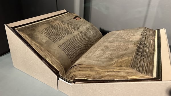 The Rennes Manuscript is on public display in University College Cork