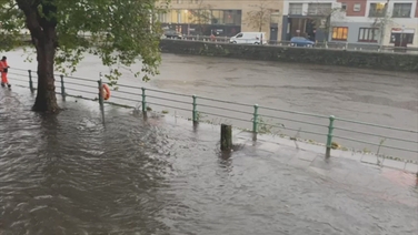 Cork flooding with rain warning for three counties