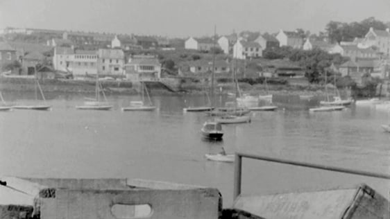 Kinsale Harbour in County Cork, 1973