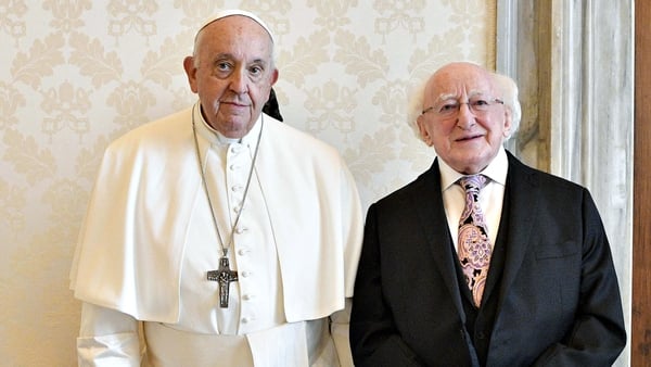 Pope Francis and Michael D Higgins discussed a range of issues