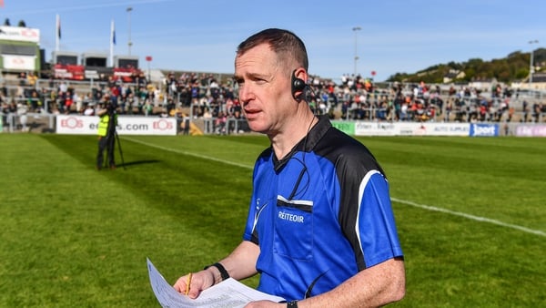 Brian Higgins refereed the Down SFC final - the third official appointed