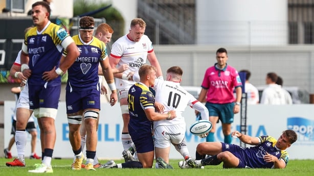 Ulster hang on for hard-fought win at Zebre