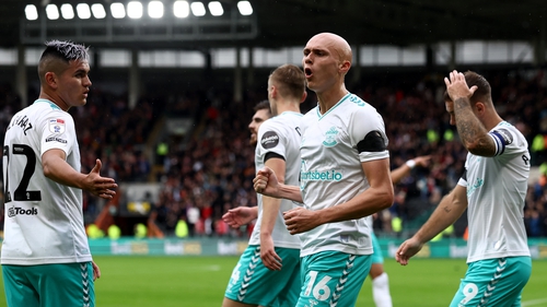 Russell Martin of Norwich City Celebrates his goal during the Sky Bet  Championship match between Norwich City and Leeds United at Carrow Road on  October 21, 2014 - Sports Mole