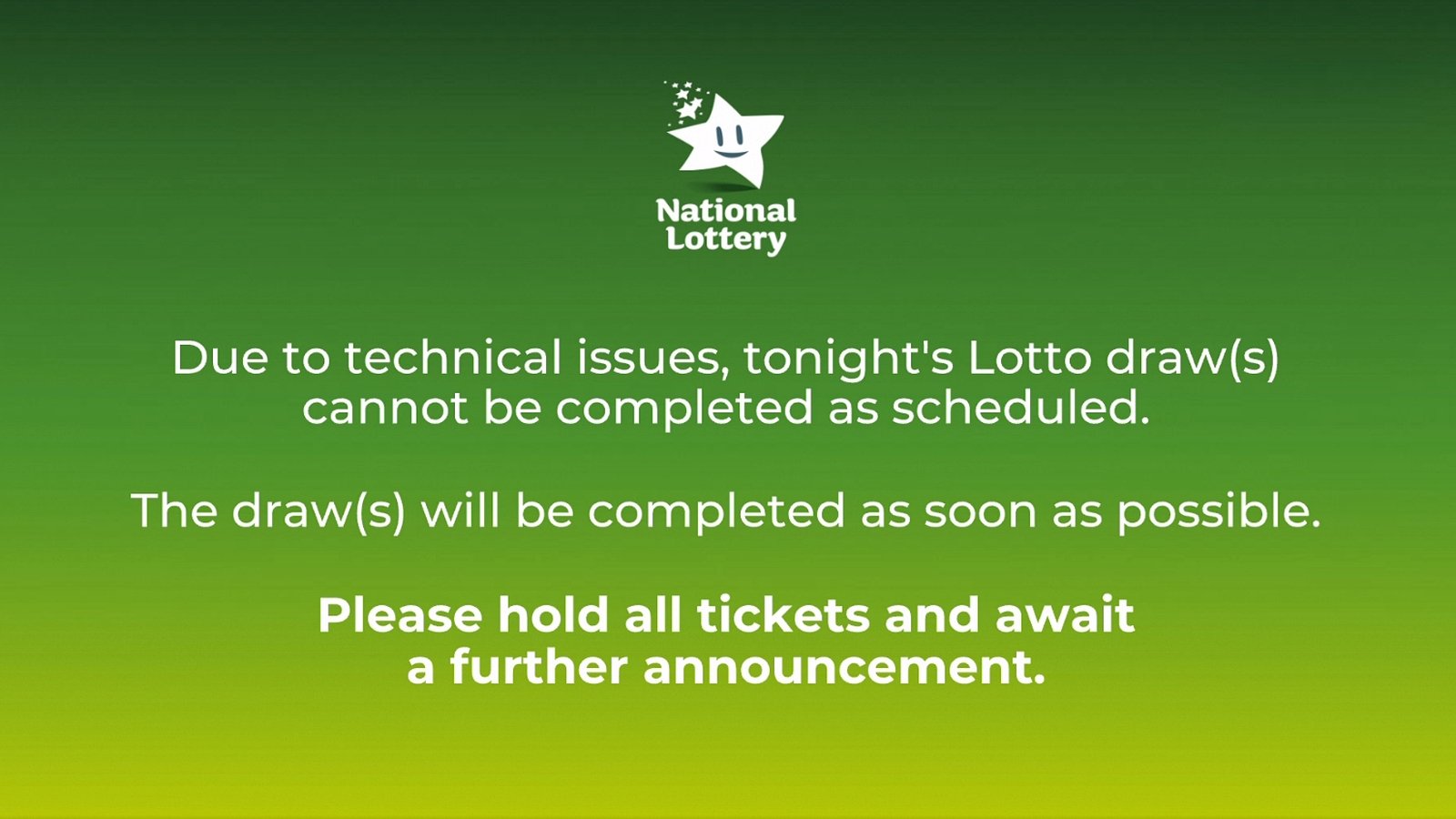 Lotto for store tonight please