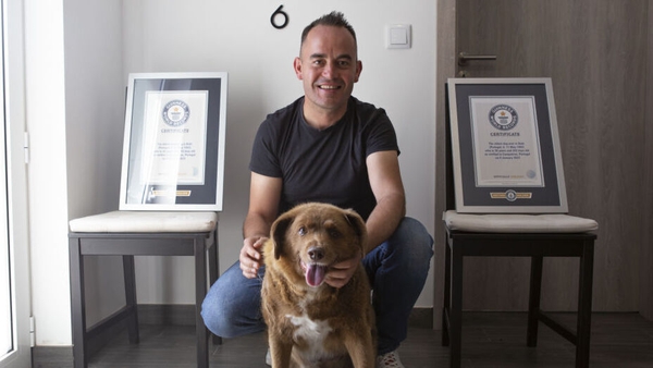 Bobi, and his owner, Leonel Costa