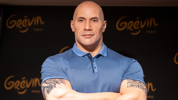 The waxwork of Dwayne 'The Rock' Johnson that was unveiled at the Grevin Museum