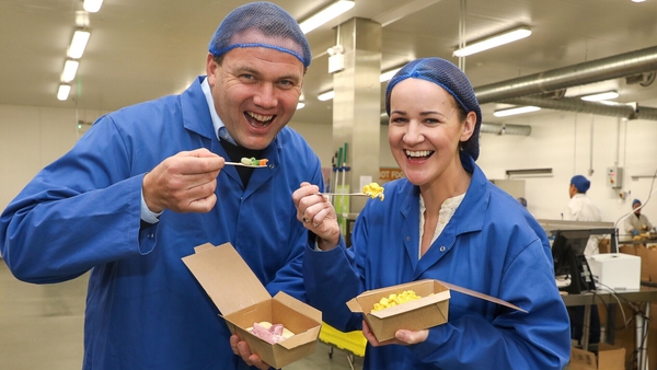 Ray Nangle and Geraldine Killeen, who run The Lunch Bag in Nenagh, Co Tipperary