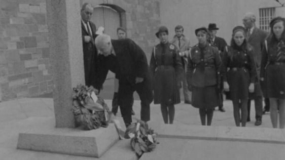 Commemoration ceremony, Mountjoy Prison (1968)