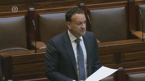 Leo Varadkar told the Dáil that he was 'not aware' of the case of Courtney Carey
