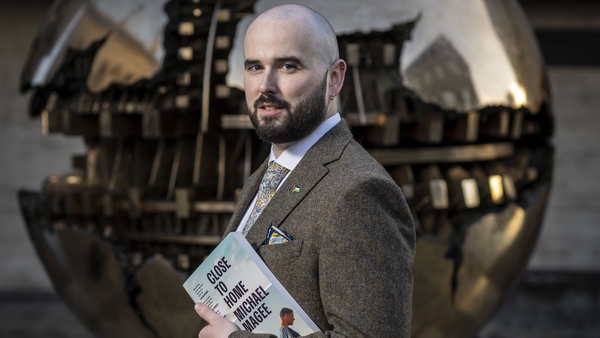 Rooney Prize winner Michael Magee, pictured at Trinity College Dublin