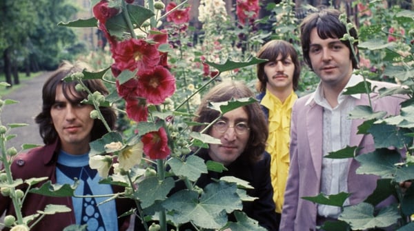 The Beatles in 1968