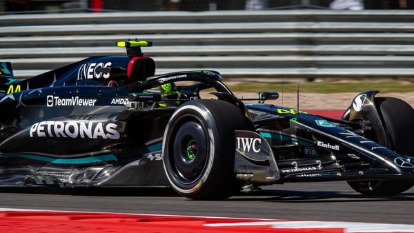 Lewis Hamilton's Mercedes was one of two cars disqualified after the United States Grand Prix for an illegal floor