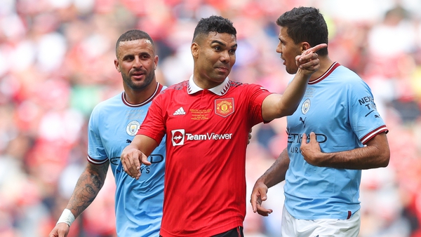 An ankle injury sustained on Brazil duty means Casemiro is up against it to prove his fitness for Sunday's Manchester derby