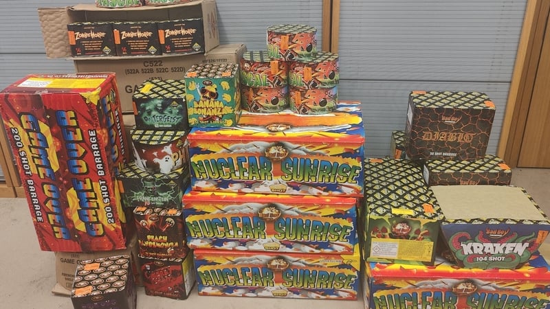Gardai are warning of the increasing power and danger of fireworks