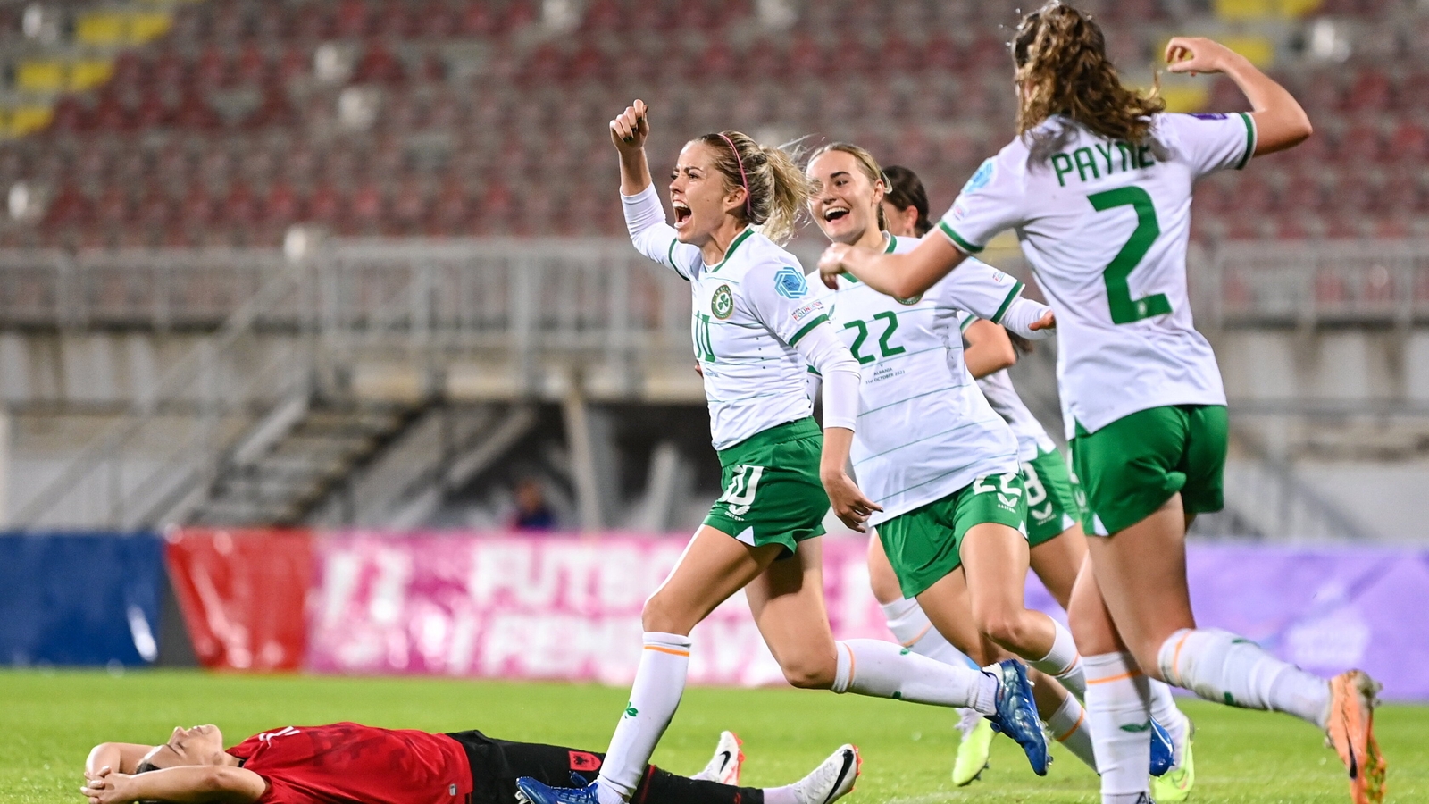 UEFA Women's Nations League - Albania 0-1 Ireland Recap