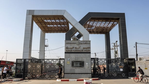 The Rafah crossing in Egypt