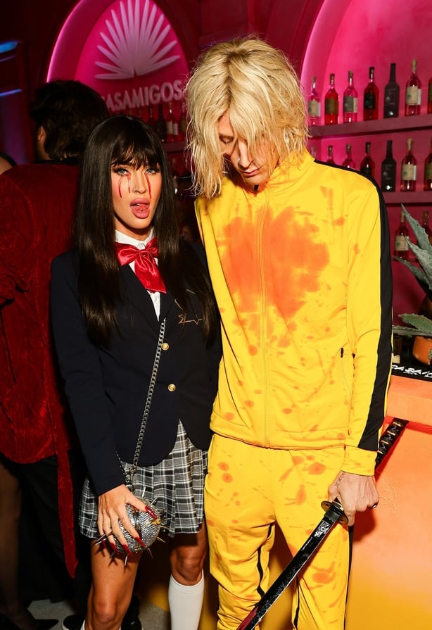 Megan Fox and Machine Gun Kelly attend the Annual Casamigos Halloween Party
