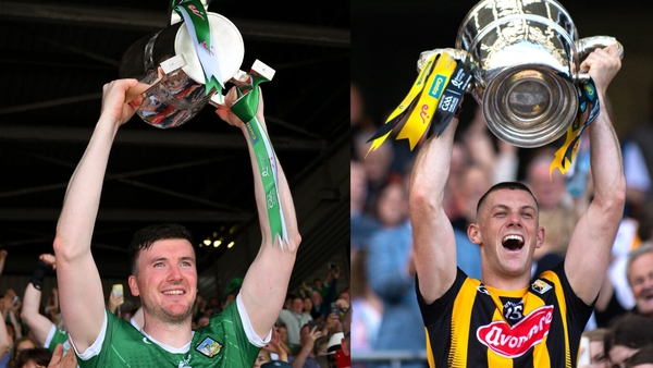 Limerick's Declan Hannon and Kilkenny's Eoin Cody captained their teams to provincial glory last year