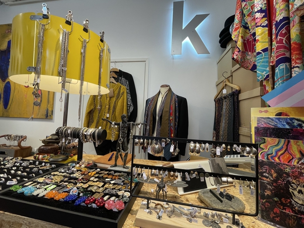 The Kinnunem vintage store (Sarah Marshall/PA)