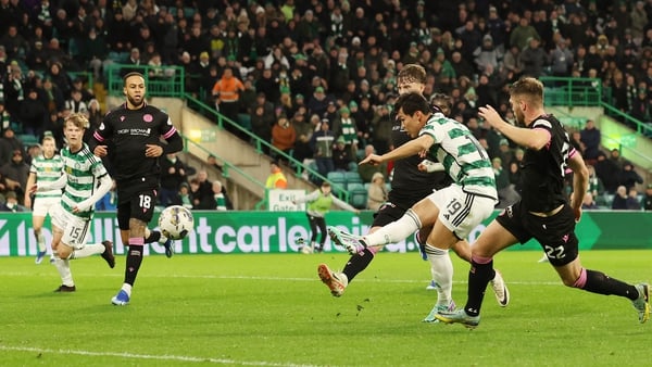 Oh Hyeon-gyu grabs the winning goal at Celtic Park