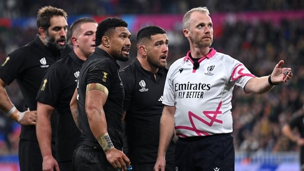 Wayne Barnes refereed the World Cup final