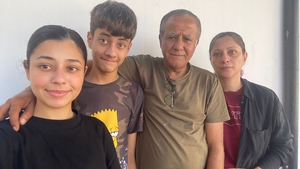 Irish-Palestinian family see new life after fleeing conflict zone