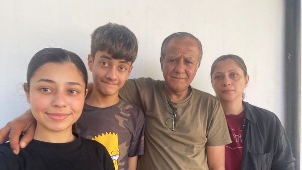 Aymen Shaheen, his wife Suha, his 19-year-old daughter Rawan and 13-year-old son Ibrahim