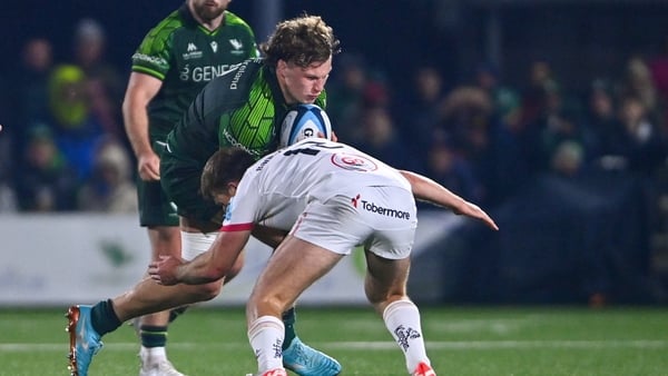 Cian Prendergast made his 50th appearance for Connacht