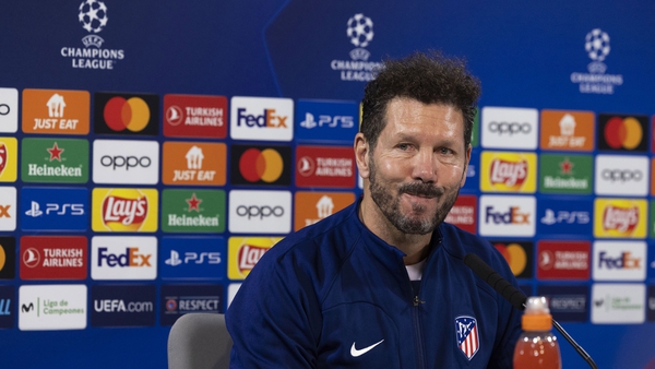 Atletico Madrid manager Diego Simeone expects another tough test against Celtic