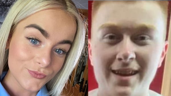 Alana Harkin and Thomas Gallagher died in the crash