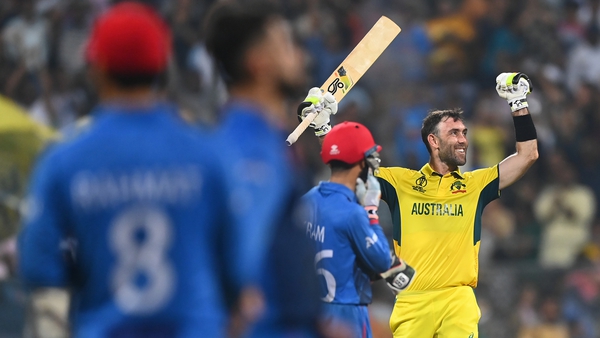 Glenn Maxwell hit one of the all-time World Cup knocks to help Australia to victory