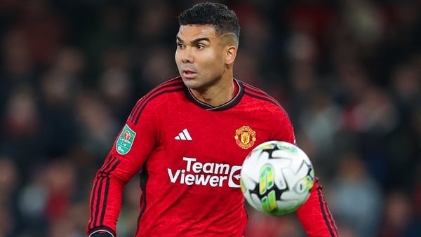 Casemiro last figured for the Red Devils in the loss to Newcastle in the Carabao Cup