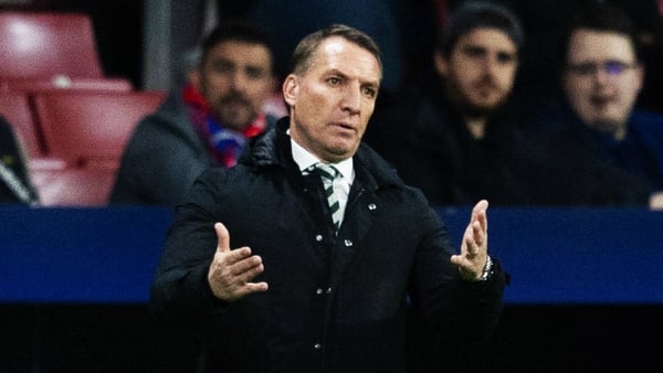 It was a frustrating night for Brendan Rodgers and Celtic on Tuesday