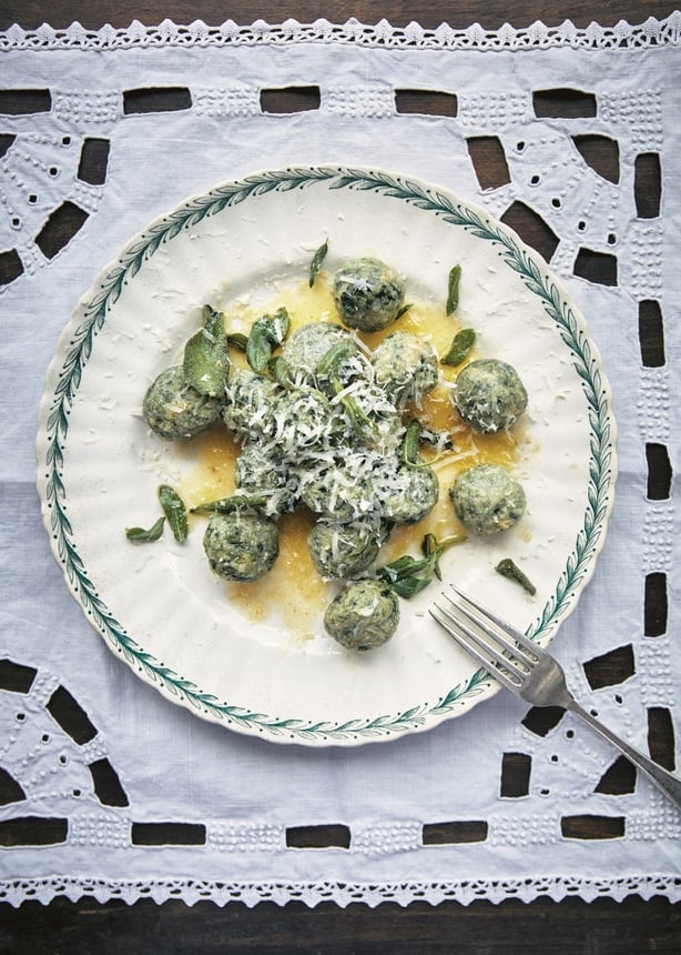 Spinach and Ricotta Gnudi